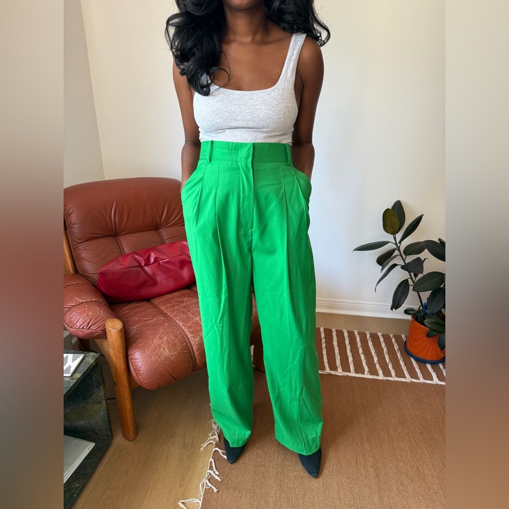 The Frankie Shop Wide Leg Trousers